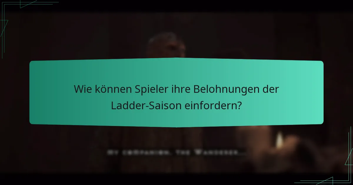Was sind häufige Missverständnisse über die Belohnungen der Ladder-Saison?